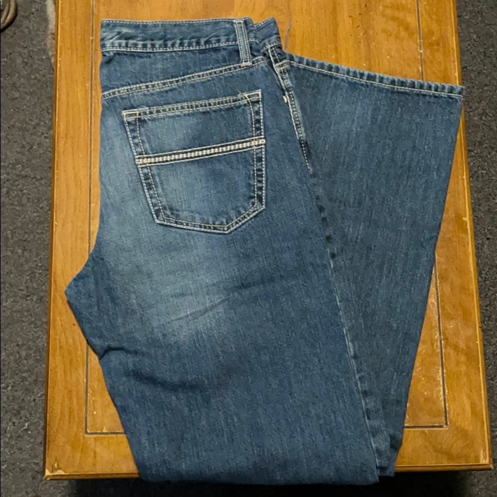 Cinch jeans.